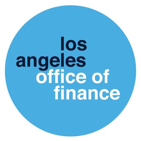 City Of Los Angeles Office Of Finance .